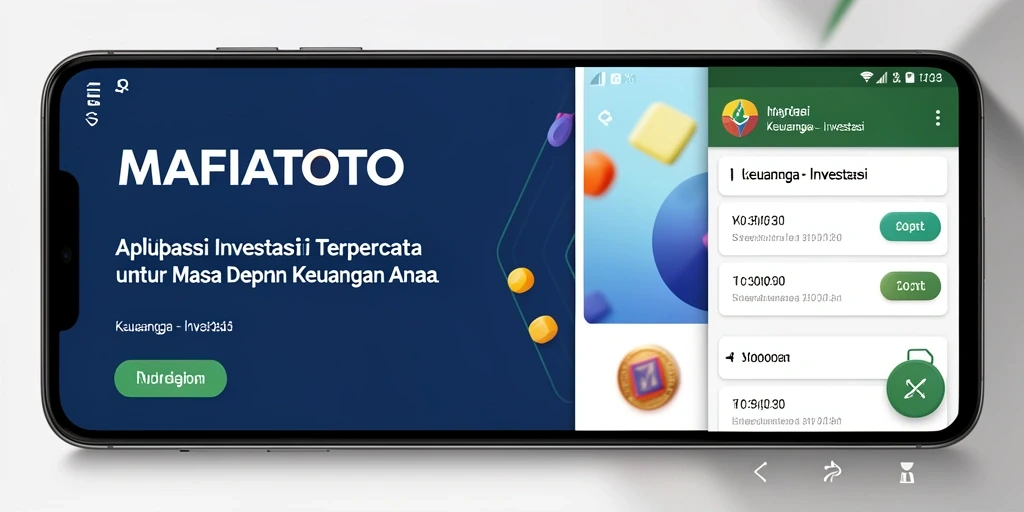 Tampilan antarmuka aplikasi MAFIATOTO untuk investasi yang menarik dan user-friendly.