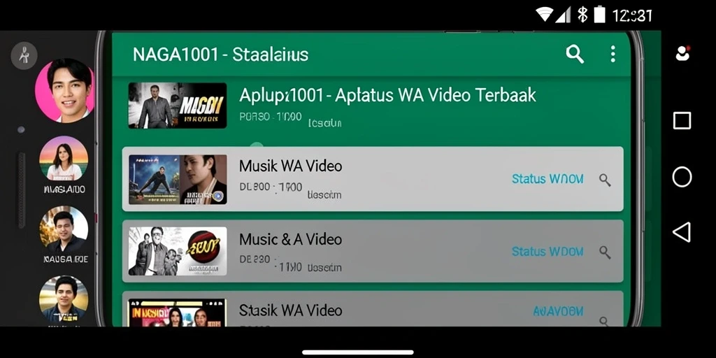 Tampilan antarmuka NAGA1001 yang menawan dan fungsional.