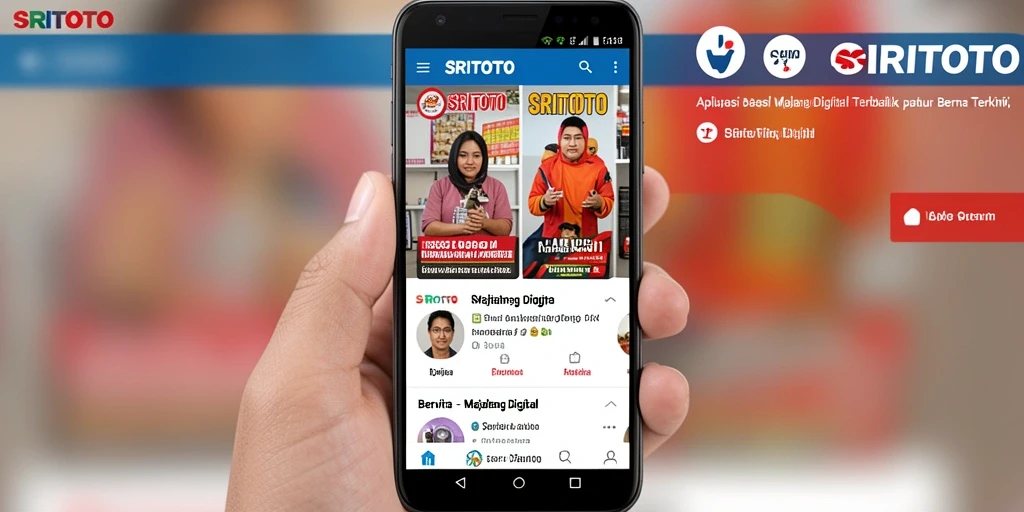 Antarmuka SRITOTO yang menawan dan mudah digunakan.